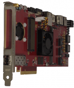 Solar Express 120 (SE120), Xilinx Zynq Ultrascale+ based  MPSoC PCIe card with FMC site